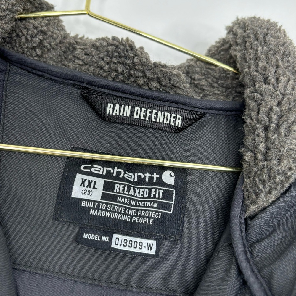 Carhartt Women's Black Hooded Jacket - Picture 9 of 14